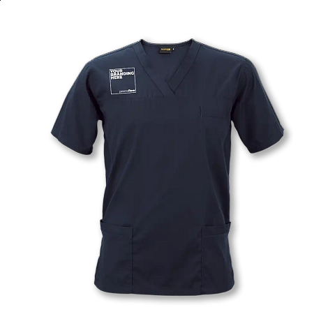 Professionally branded scrub tops